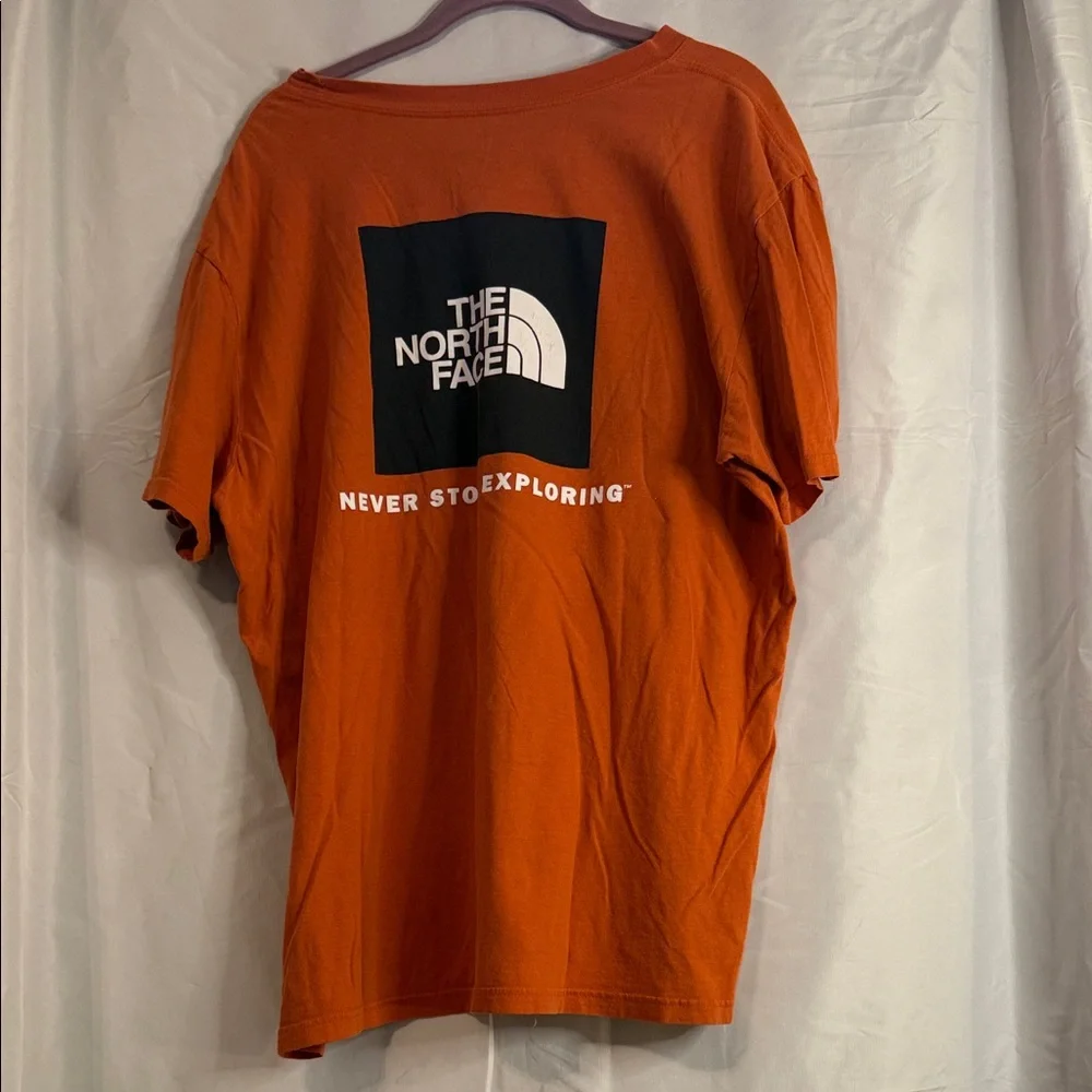 The North Face Men's Bold Orange Tee - Picture 5 of 6